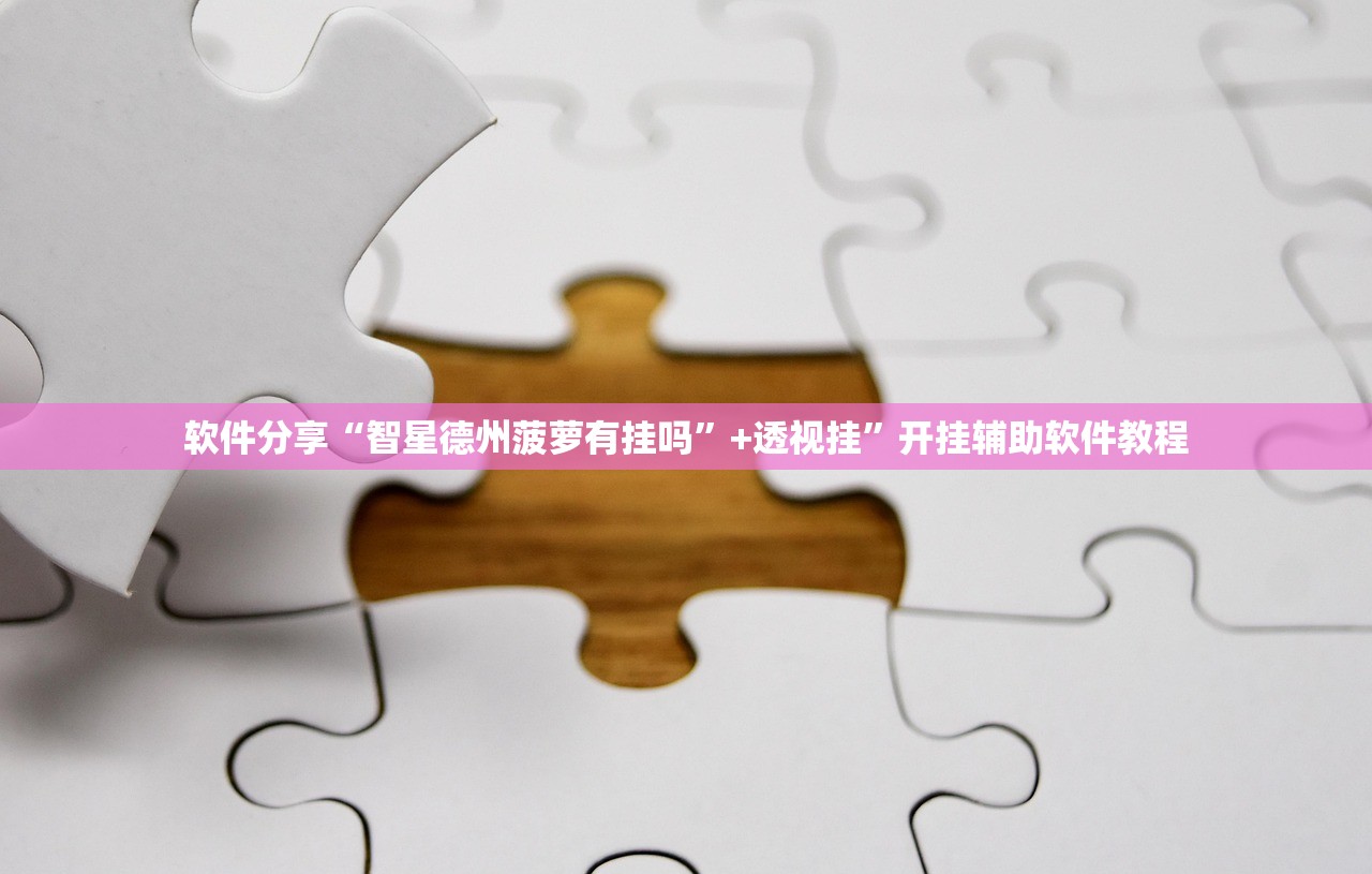软件分享“智星德州菠萝有挂吗”+透视挂	”开挂辅助软件教程