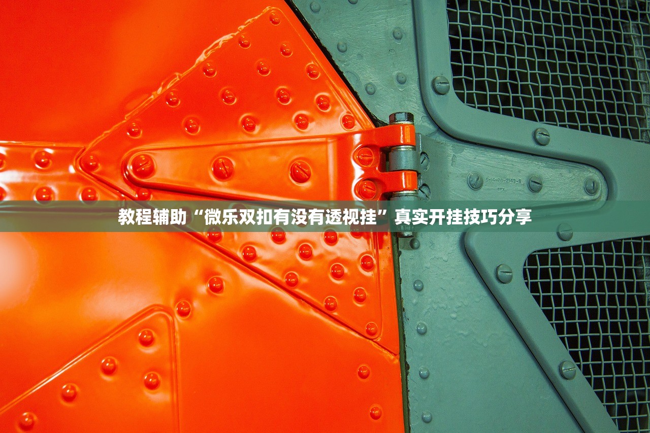 教程辅助“微乐双扣有没有透视挂	”真实开挂技巧分享