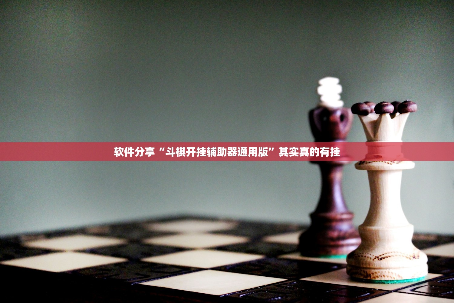 软件分享“斗棋开挂辅助器通用版”其实真的有挂