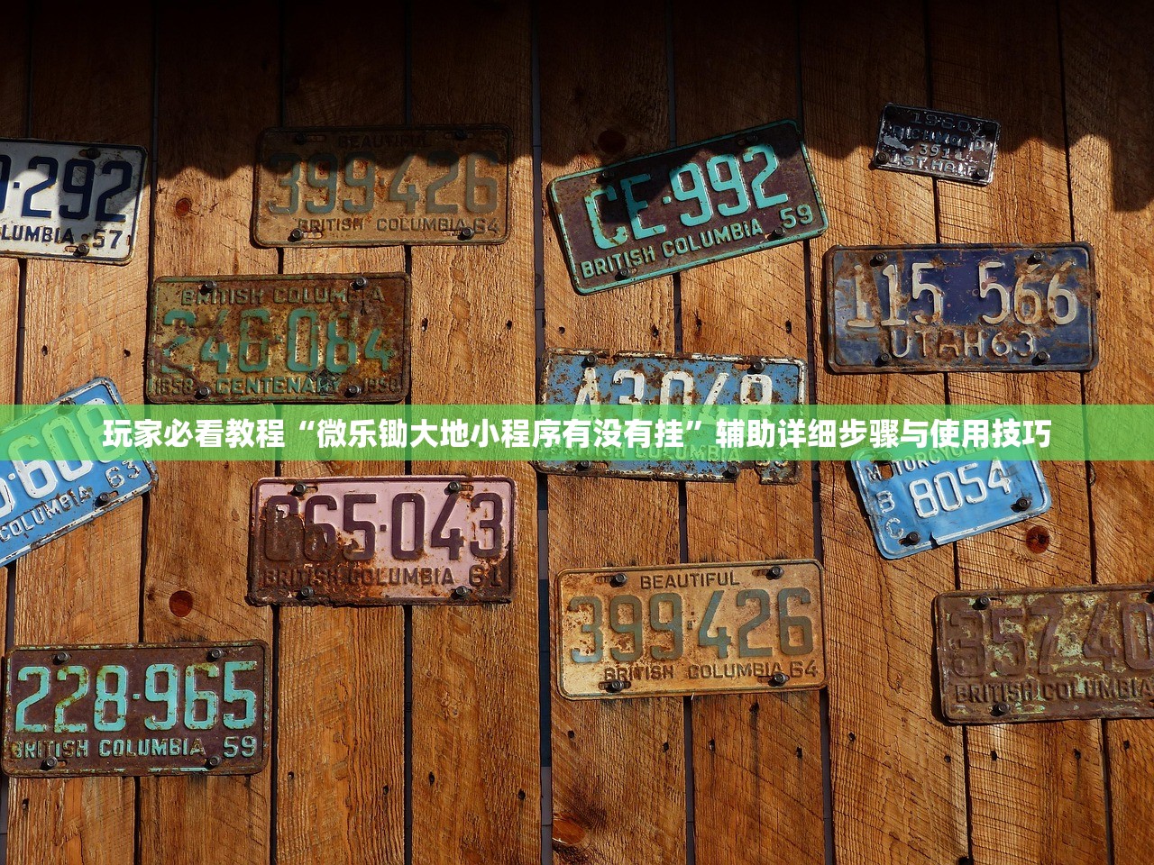 玩家必看教程“微乐锄大地小程序有没有挂”辅助详细步骤与使用技巧