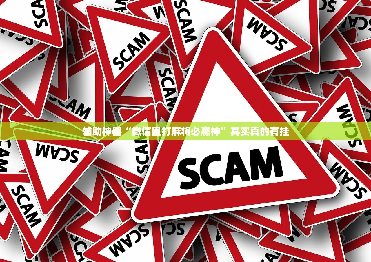 辅助神器“微信里打麻将必赢神”其实真的有挂