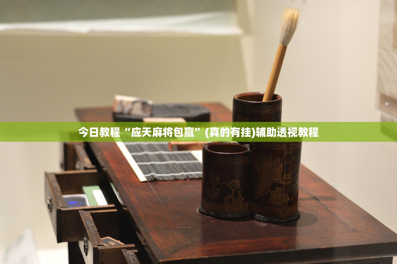 今日教程“应天麻将包赢	”(真的有挂)辅助透视教程
