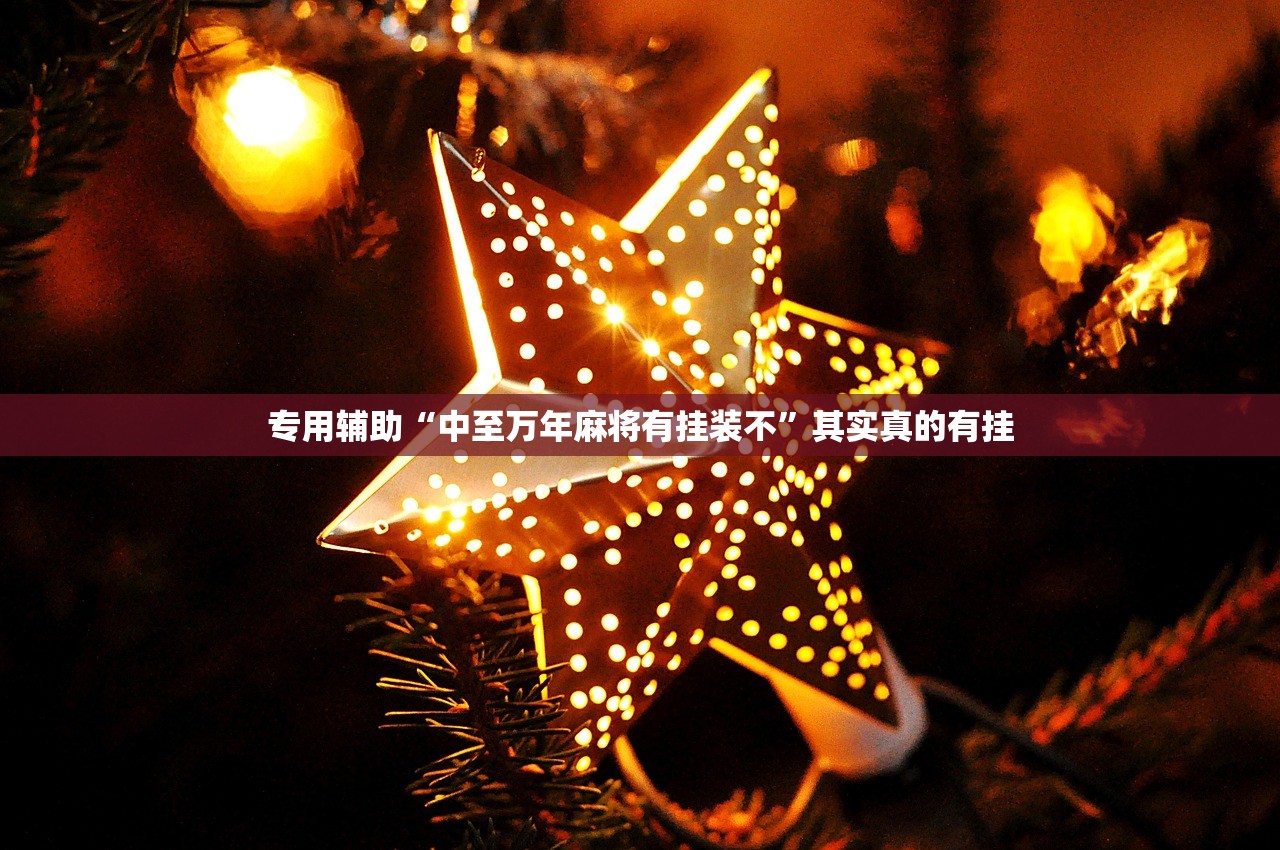 专用辅助“中至万年麻将有挂装不	”其实真的有挂