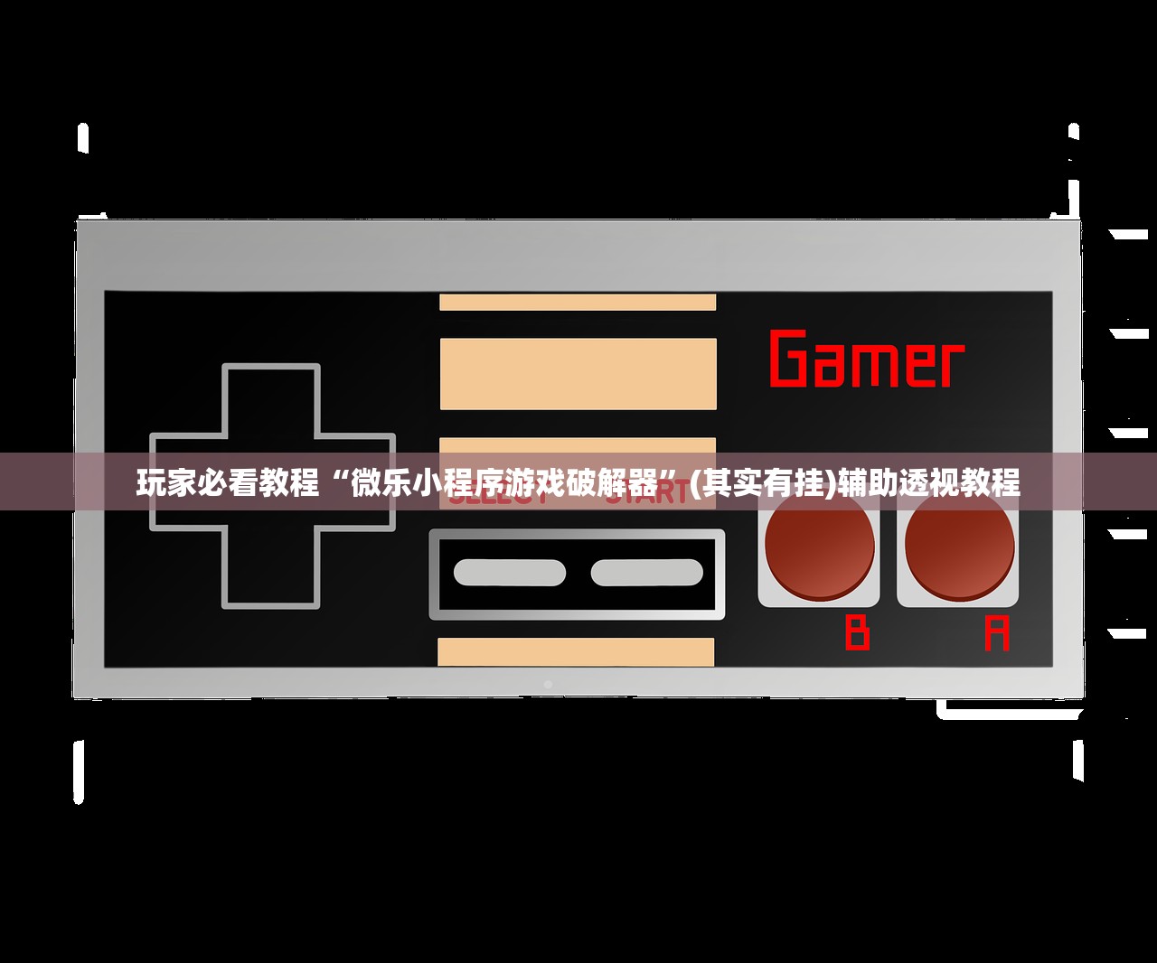 玩家必看教程“微乐小程序游戏破解器”(其实有挂)辅助透视教程