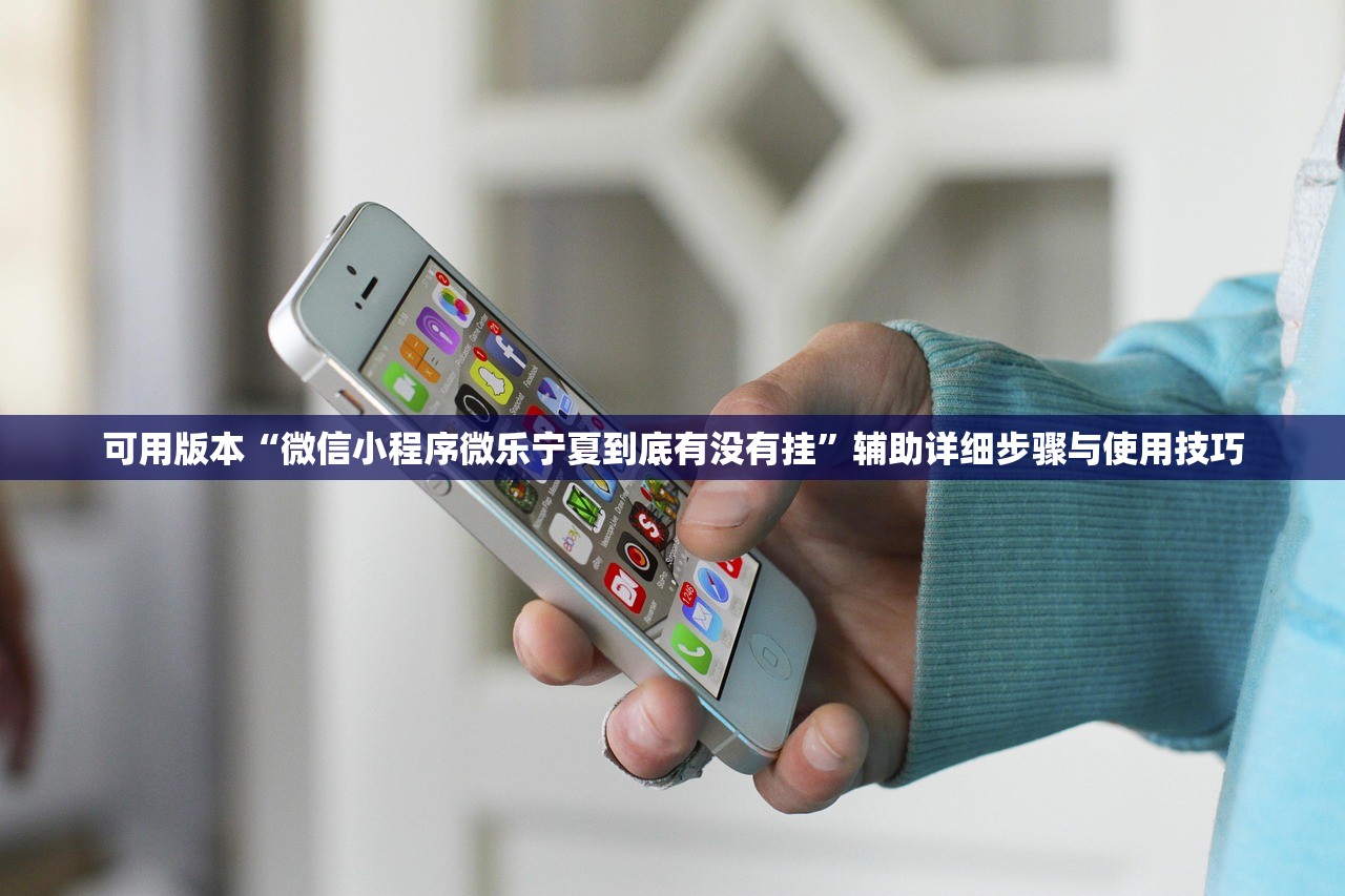 可用版本“微信小程序微乐宁夏到底有没有挂	”辅助详细步骤与使用技巧