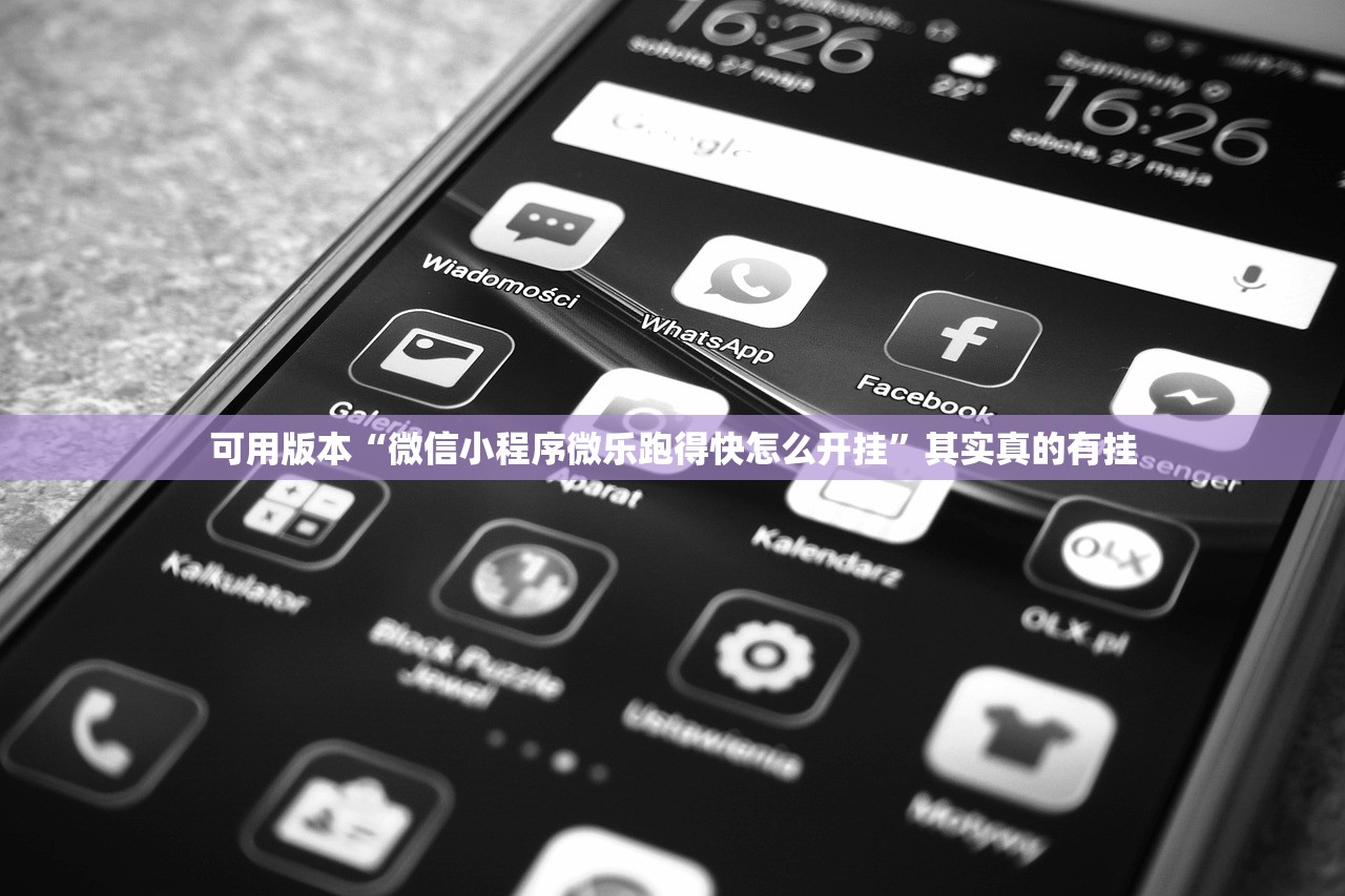可用版本“微信小程序微乐跑得快怎么开挂”其实真的有挂